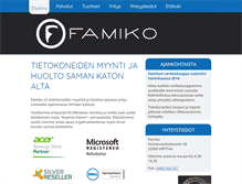 Tablet Screenshot of famiko.fi